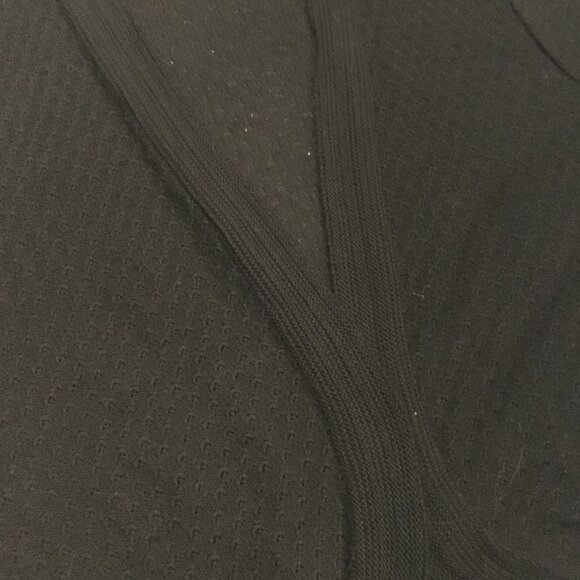 Black Witchy Pointelle Knit Bolero - Picture 7 of 14